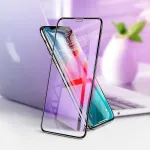 Grūdinto stiklo apsauginis stiklas Devia Van Anti-blue Ray, skirtas iPhone XR 6.1, juodas