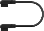 Corsair iCUE LINK kabelis 2x 135 mm su plonais 90&deg; jungtimis juodas