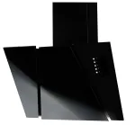 AKPO WK-4 Cetias Eco 50 sieninis gartraukis, 50 cm, LED, juodo stiklo, juodas