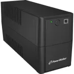 BlueWalker PowerWalker VI 650 SH IEC UPS, 650 VA (0,65 kVA), 360 W, 4 lizdai, 7 Ah, USB, 220-240 V, juodas