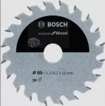 Bosch 2 608 837 666 pjūklo diskas medienai 85 mm 1 vnt.