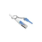 Pataisos kabelis RJ45 CAT6A 500MHz 7,5m pilkas S-STP(S/FTP) su užraktu AWG26 Synergy 21