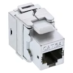 InLine Premium RJ45 Keystone Jack Snap-In modulis Cat.6a su dulkių dangteliu