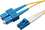 Eaton Tripp Lite Series Duplex vienmodis 9/125 &scaron;viesolaidinis pataisos kabelis (LC/SC), 3 m (10 pėdų)
