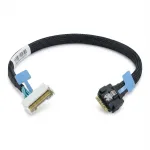 Super Micro Supermicro - SATA / SAS kabelis - Mini Cool Edge IO (MCIO) x8 tiesus į Slim SAS x8 tiesų - 45 cm - PCIe Gen5 (CBL-MCIO-1270S4T2)