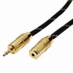 ROLINE GOLD 3,5 mm garso ilginimo laidas Ki&scaron;tukas / Lizdas 5,0 m (11.09.4755)