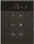 Busch-Jaeger HVAC įrenginys 6 krypčių, BE, juodas, matinis SBR/U6.0.11-885 (2CKA006330A0040)