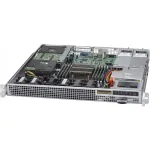 Super Micro Supermicro SC514 R407W - 1U stovo korpusas - SATA/SAS - ne kar&scaron;to keitimo - 400 W (CSE-514-R407W)
