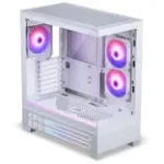 PHANTEKS XT View Matrix PC korpusas, Midi-Tower, E-ATX, grūdintas stiklas, Matrix LED - Baltas (PH-XT523VM1_DWT01)