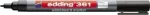Markeris Edding e-361 1 vnt. Juoda