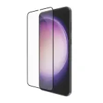 dbramante1928 eco-shield Galaxy S23 apsauginis stiklas, juodi rėmeliai
