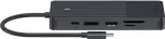 Rapoo UCM-2006 sąsajos plok&scaron;tė / adapteris 3&ndash;5 mm &ndash; DisplayPort &ndash; HDMI &ndash; RJ-45 &ndash; USB 3.2 Gen 1 &ndash; USB Type-C (00217693)