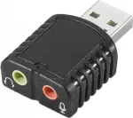 Garso kortelė USB Dexlan 921535, sąsaja USB, suderinama su Windows ir Mac