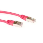 ACT FB9520 SSTP Cat6 PIMF jungiamasis kabelis, 20 m, raudonas
