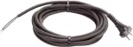 Maitinimo laidas AS Schwabe 70532 &mdash; 3 m H05RN-F, 2x1,0 mm&sup2;, juodas