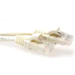 ACT Ivory 2 m U/UTP CAT6A jungiamasis kabelis su RJ45 ki&scaron;tukais, apsauga nuo užkliuvimo