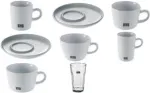 Espreso puodelis MELITTA M-Cups 80 ml porcelianas baltas, 62 mm auk&scaron;tis