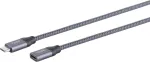 USB-C laidas USB 3.2 Gen 2x2 0.5 m juodas ShiverPeaks 13-46010
