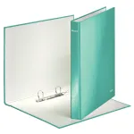 Leitz Ringbinder WOW Laminuotas A4+ 2DR/25mm, A4, Kartonas, Mėlyna, Balta, 250 lapų, 80 g/m&sup2;