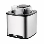 Unold ledų gaminimo aparatas Gelato 1,5 l, tradicinis ledų gamintojas, 1,5 l, 1 dubuo, juoda, nerūdijantis plienas, 30 min, LCD