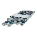 GIGABYTE H273 LGA 6096 stovo (2U) juodas serveris
