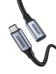 Ugreen USB-C 3.1 ilginamasis kabelis USB 3.2 Gen 2 (3.1 Gen 2) 1 m USB C juoda, pilka