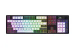 HATOR Skyfall Pro Wireless 100 klaviatūra Gaming USB + RF Wireless + Bluetooth QWERTY JAV anglų Juoda, Pilka