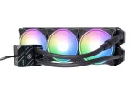 Alphacool Eisbaer Pro Aurora 360 procesoriaus skysčio au&scaron;intuvas 12 cm juodas, baltas 1 vnt.