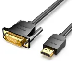 HDMI į DVI laidas 2 m / juodas Vention Abfbh