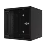 Sieninis spintinis stovas EFB Elektronik WGB-1004TS.30 10", 4U, 300 mm gylio, juodas RAL 9005