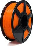Flashforge PLA 1kg Skaidriai Oranžinis 3D Spausdinimo Filamentas 1,75mm (PTO1)