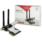 Vidinė WLAN plok&scaron;tė Inter-Tech DMG-33 1300 Mbit/s