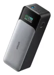 Ne&scaron;iojamas įkroviklis Anker 737 (A1289011) &ndash; 24000 mAh, 140 W, 2&times; USB-C + 1&times; USB-A, sidabrinis/juodas