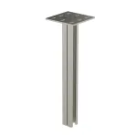 TP2-1500 HDG lubų laikiklis &ndash; kar&scaron;tai cinkuoto plieno montavimo bėgelis 1500 mm