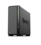 Synology DiskStation DS124 NAS / saugojimo serveris, stalinis, Ethernet LAN, juodas, RTD1619B