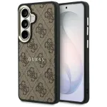 Guess 4G Embossed Ring MagSafe Case, Samsung Galaxy S26 (Brown)