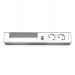 Kindermann 6-Way Module Carrier su 2x Power ir USB (7449001332)