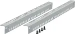 EFB Elektronik 19 colių profilio bėgiai 18U, skirti 6917xxFGR.x/FTS.x, 2 vnt. rinkinys