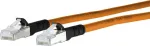 METZ CONNECT 130845A001-E Tinklo kabelis 10 m Cat6a SF/UTP (S-FTP) RJ45 Oranžinis