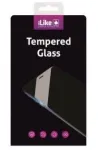iLike Apple iPhone XS Max / 11 Pro Max Plastikinis Anti-Broken 3D Stiklo Pilno Ekrano Apsauginis Stikliukas - Skaidrus su Juodu Rėmeliu