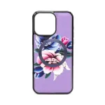 Evelatus Apple iPhone 15 Pro Wallet and Slim Cover Case Purple