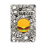 iLike Samsung Galaxy Tab A8 10.5 (2021) Tablet Case Design SM-X200/SM-X205 Burger