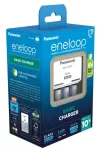 Baterijų kroviklis PANASONIC Eneloop Basic BQ-CC51 + 4x AAA 800 mAh (K-KJ51MCD04E)