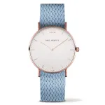 PAUL HEWITT Unisex Watch PH-SA-RSTW26M 39mm Rose Gold Stainless Steel Mesh