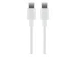 Goobay 66317 USB kabelis 1 m 2.0 USB C baltas