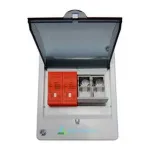 AZO DIGITAL AZO00D1240 Nuolatinės srovės (DC) 2 tipo apsaugos nuo vir&scaron;įtampių įtaisas, 1000V, 20kA, 3 polių, fotovoltinėms sistemoms