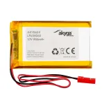 Akyga AKY0654 LP654060 Li-Po akumuliatorius 3,7 V 1950 mAh, PCM, JST 2,54 2 kontaktų, 150 mm