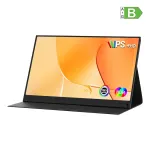 ZEUSLAP P15AT 15.6 inch ne&scaron;iojamas monitorius su 10 ta&scaron;kų lietimui jautriu ekranu, Full HD IPS, USB-C, Mini HDMI