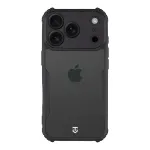 Tactical Back Cover Quantum Stealth dėklas iPhone 17 Pro, permatomas/juodas