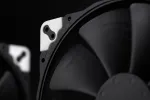 Noctua NF-A20 PWM chromax.black.swap PC korpuso ventiliatorius, 200 mm, 350&ndash;800 aps./min, 18,1 dB, SSO2 guolis, juodas